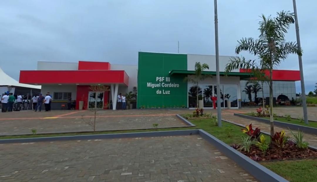 Das cinzas à vitória: PSF III Miguel Cordeiro da Luz é reinaugurado em Paranaíta com R$ 5 milhões e presença histórica do governador