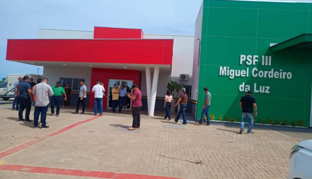 Paranaíta inaugura nova Unidade de Saúde no Assentamento São Pedro após incêndio em 2022