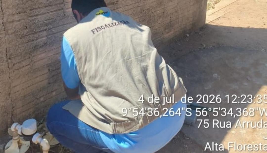 AGIRF aplica multa superior a R$ 526 mil por desabastecimento de água em bairros de Alta Floresta