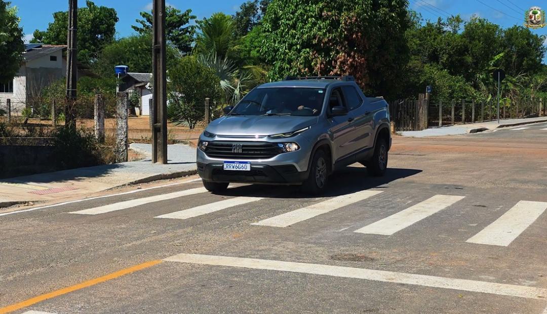 Jardim Amazônia recebe pavimentação completa e ganha nova infraestrutura urbana em Paranaíta