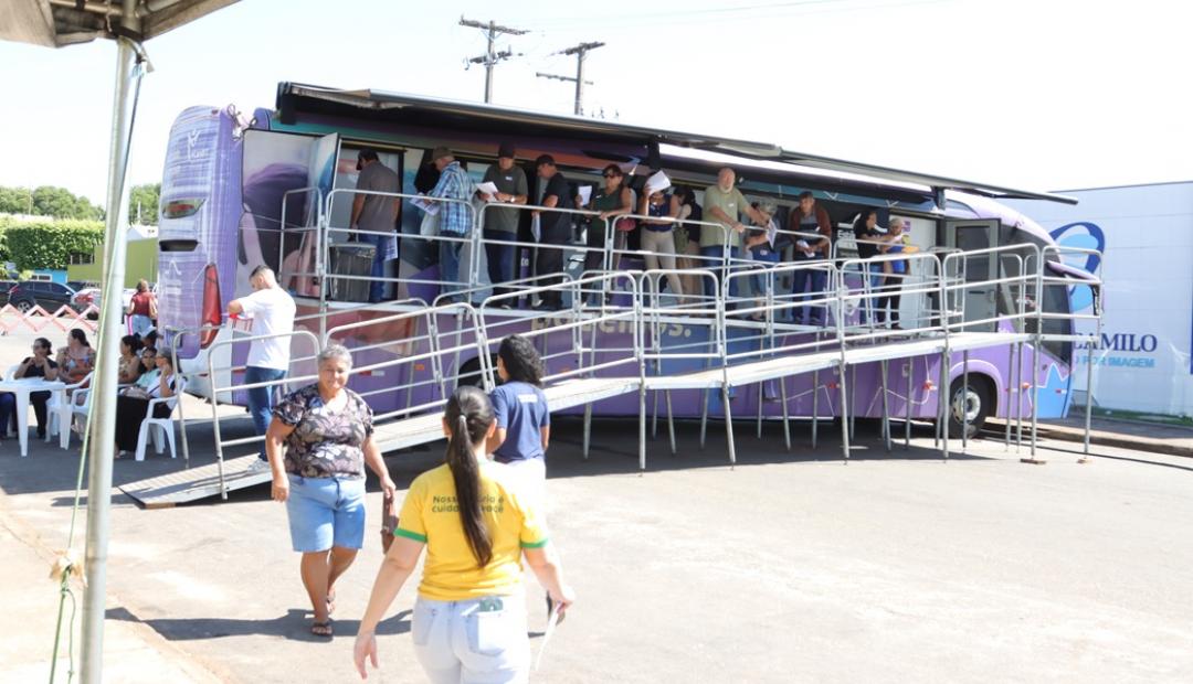 Unidade móvel do Hospital de Câncer de MT inicia atendimentos a quase 450 pacientes em Alta Floresta