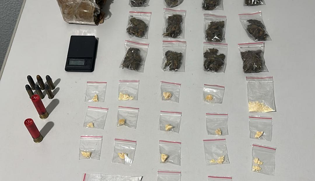 Operação da PM apreende drogas e munições em Alta Floresta; mulher admite tráfico com o marido e duas crianças ficam aos cuidados da avó