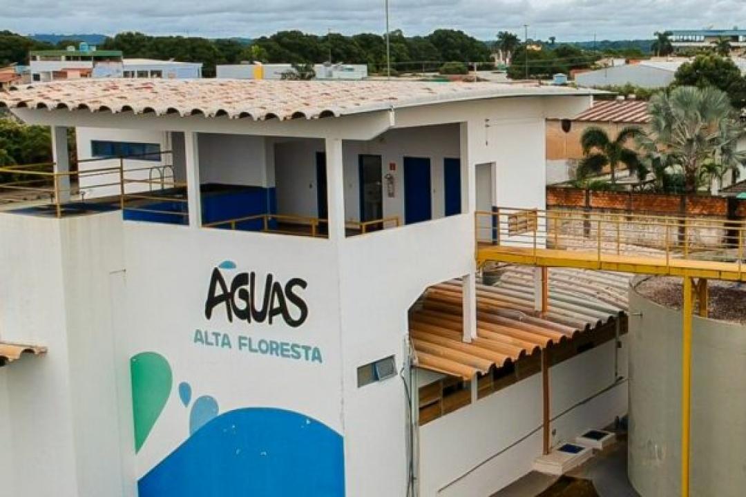 Águas de Alta Floresta fará parada programada no domingo (23) para manutenção na estação de tratamento