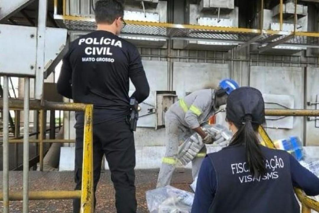 Polícia Civil incinera quase meia tonelada de drogas avaliada em mais de R$ 4 milhões