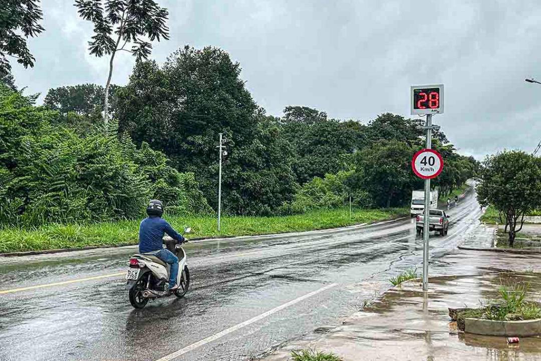 Alta Floresta registra redução de 80% nas infrações em lombadas eletrônicas
