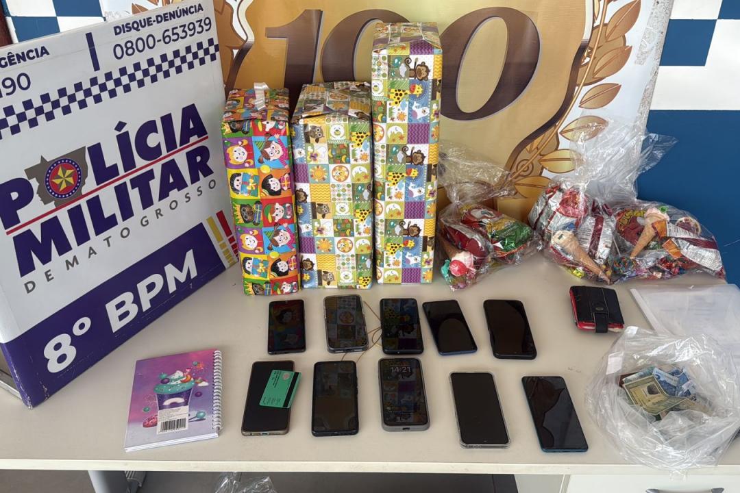 Facção é flagrada promovendo evento do Dia das Crianças em Alta Floresta: 13 pessoas são detidas