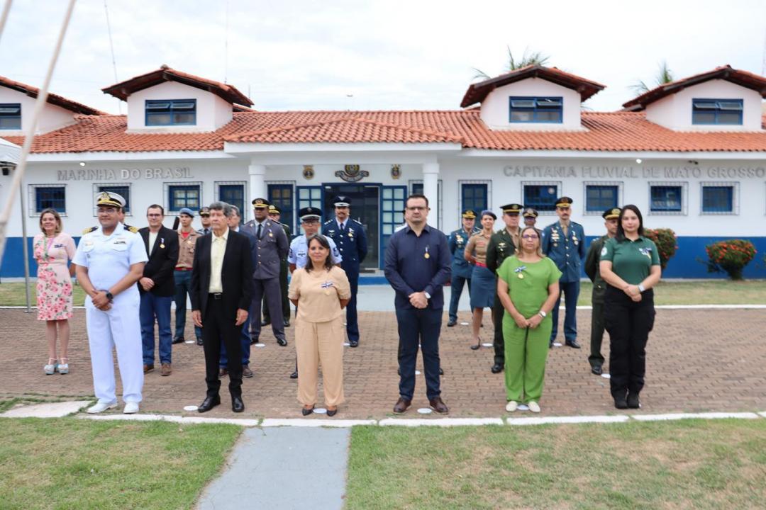 Marinha exalta contribuição de representantes de Alta Floresta em solenidade em Cuiabá