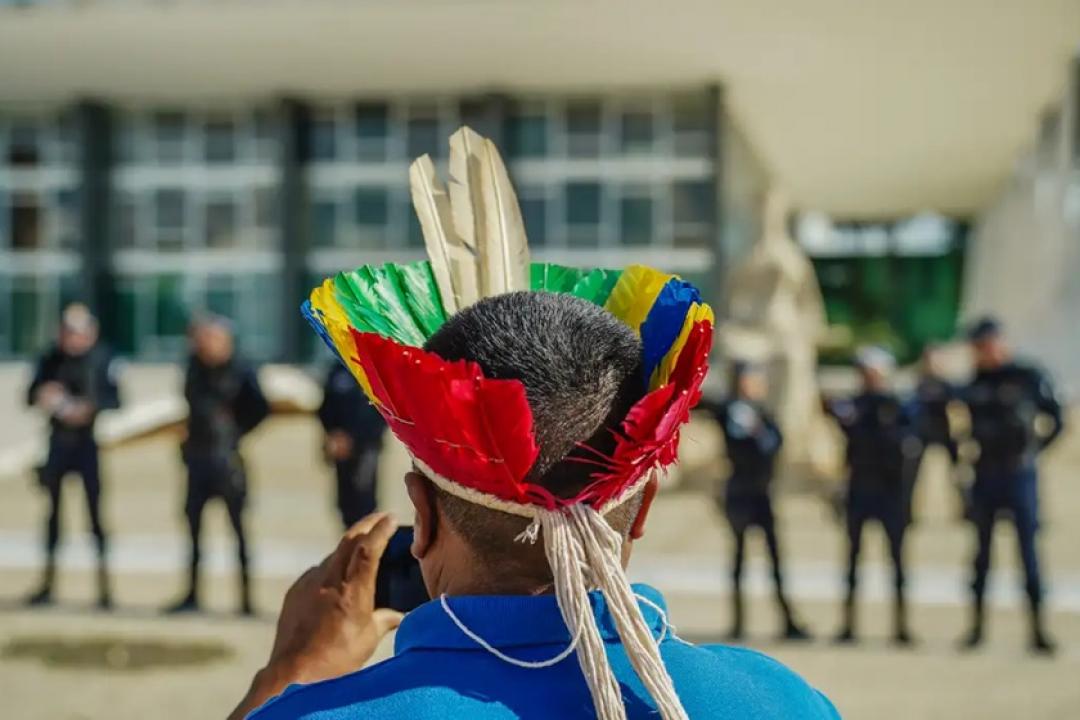 STF julgará marco temporal de terras indígenas de forma presencial