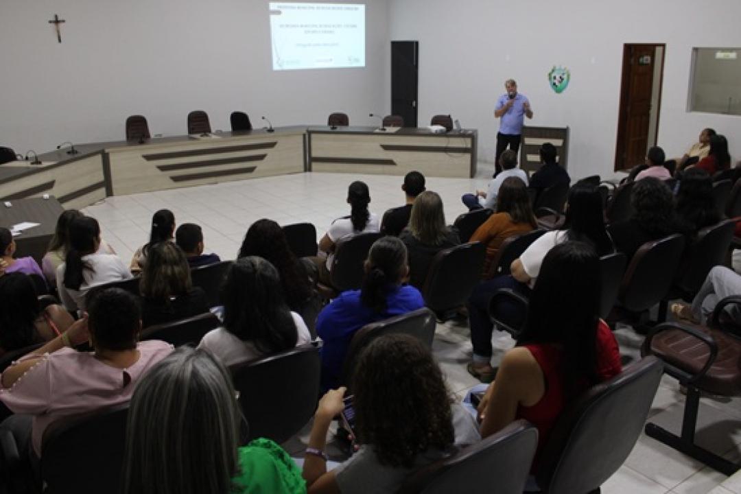 Realizada audiência pública de avaliação do relatório de monitoramento do plano municipal de educação de Nova Monte Verde