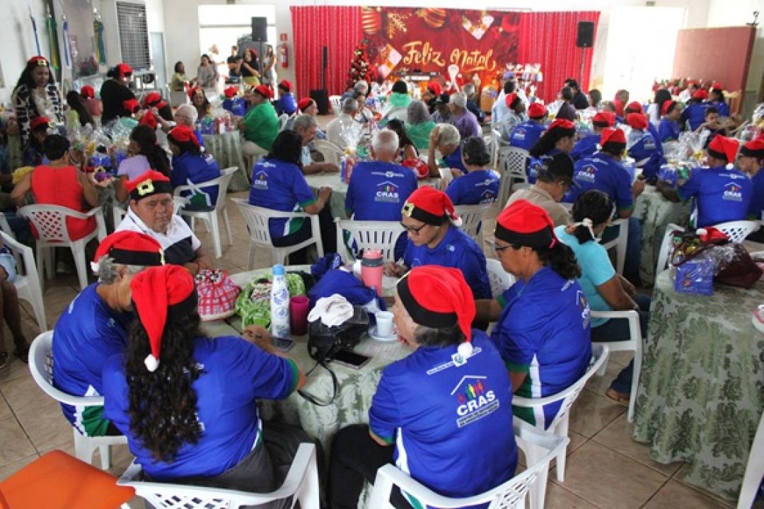 Almoço com idosos encerra com chave de ouro atividades do Grupo Bem Estar em 2025