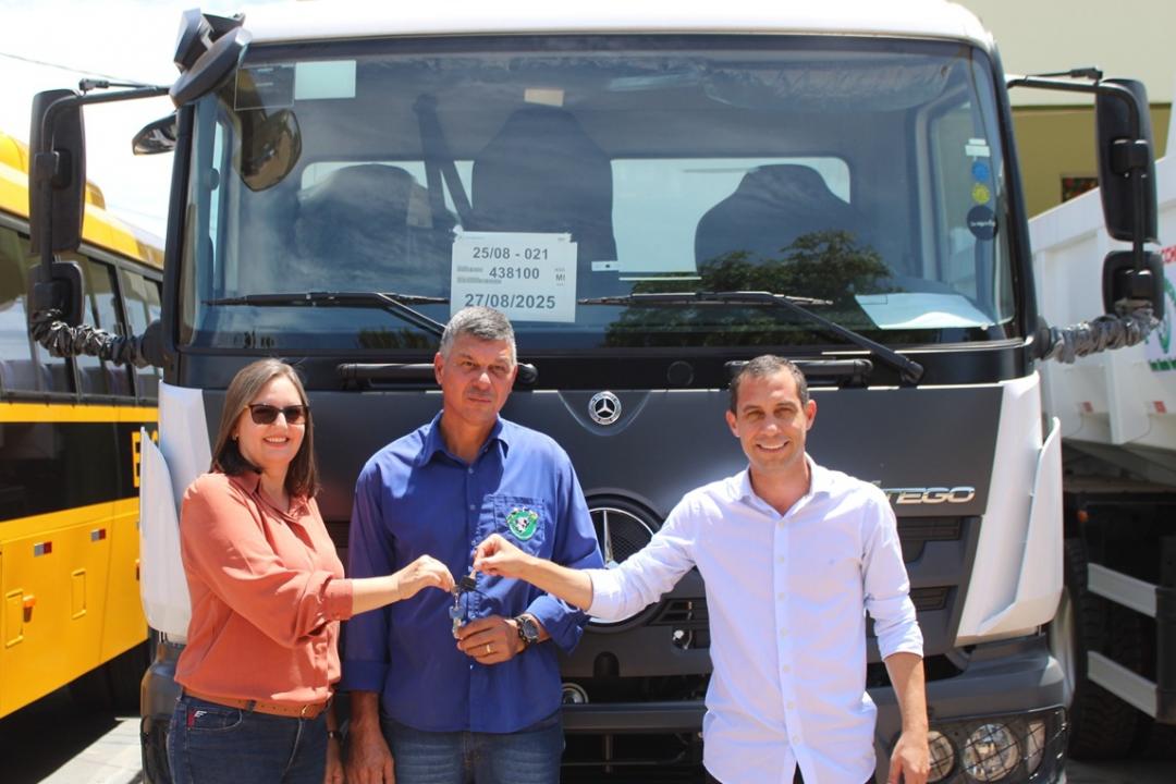 PROMAQ reforça frota municipal de Nova Monte Verde