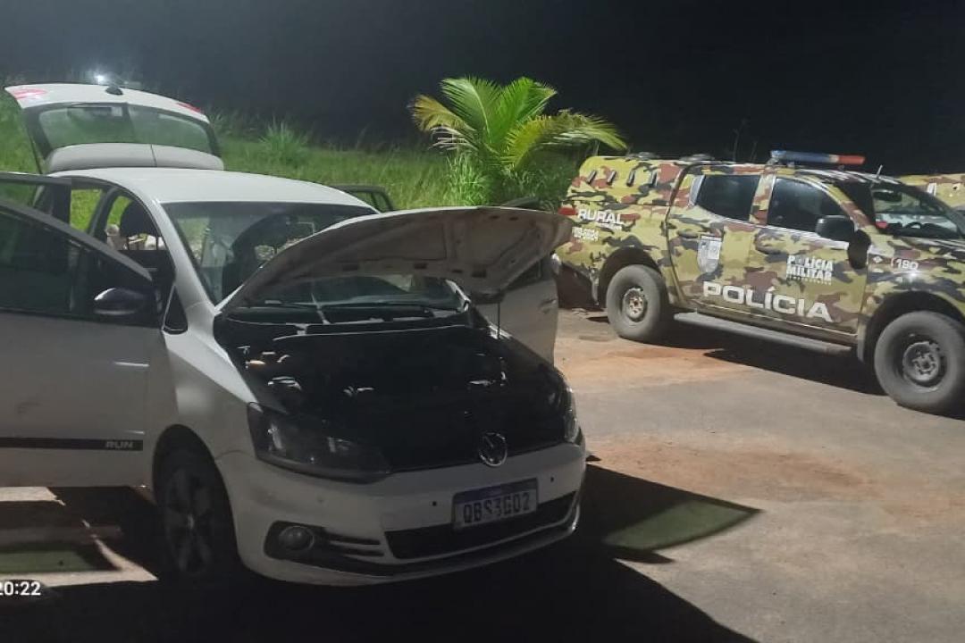 Polícia Militar recupera veículo clonado em abordagem na Praça Cívica de Alta Floresta