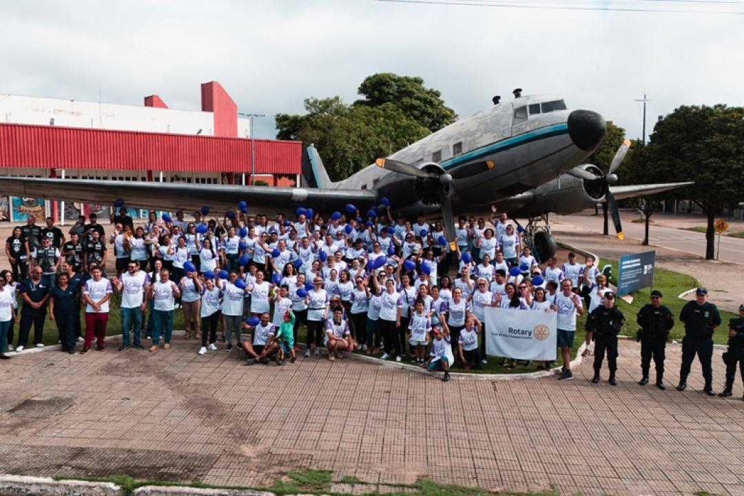 Caminhada Janeiro Roxo mobiliza comunidade em Alta Floresta e reforça conscientização sobre hanseníase