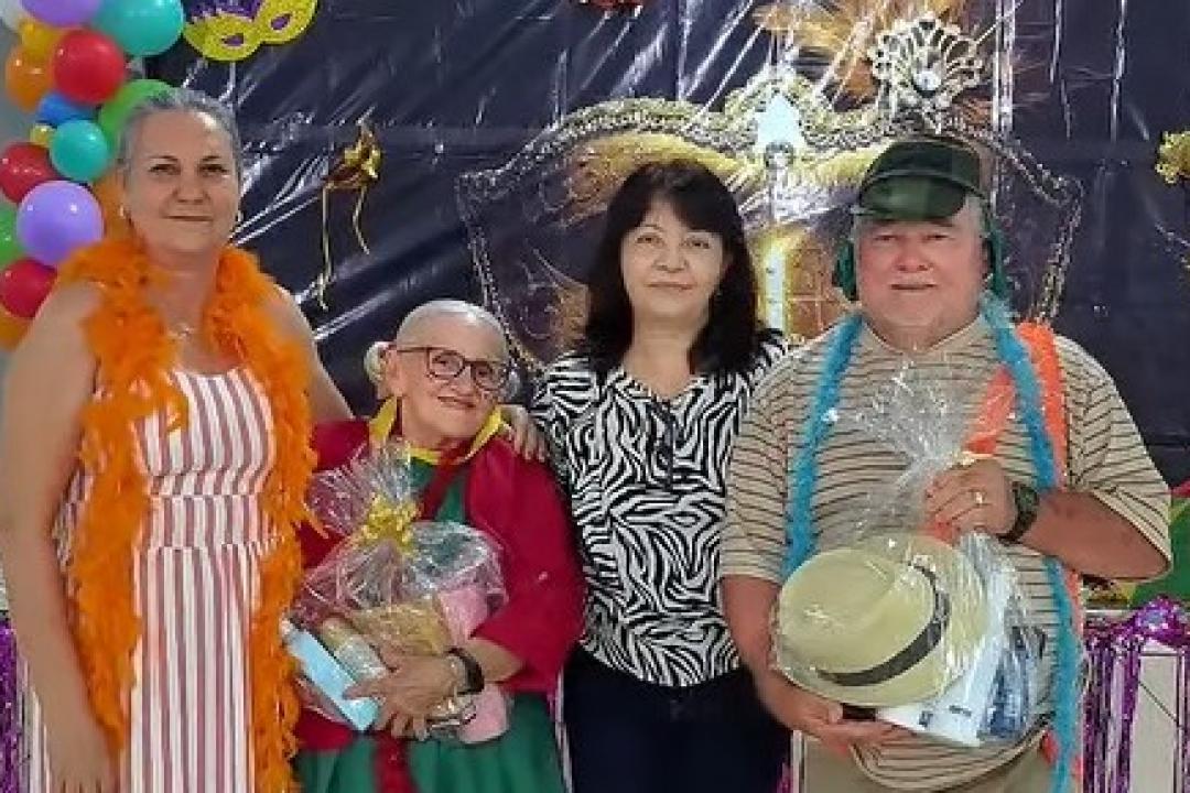 1º Grito de Carnaval da Melhor Idade anima idosos de Paranaíta com alegria e colorido