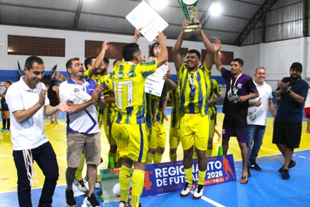 4ª Edição consecutiva do Regionalito de Futsal realizada com sucesso pelo governo municipal de Nova Monte Verde