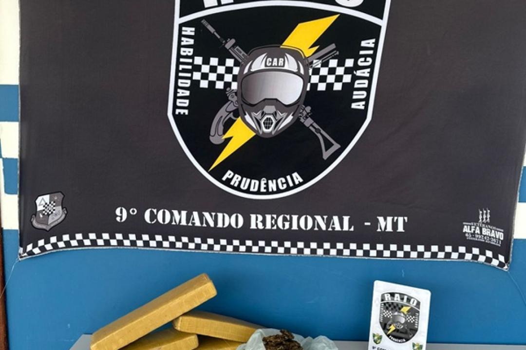 Polícia intercepta fuga de suspeito ligado a facção criminosa que opera em Alta Floresta