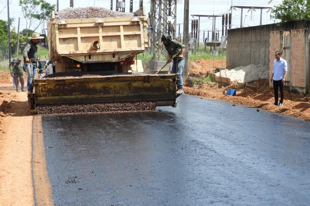 Nova Monte Verde: Prefeitura conclui 100% da pavimentação asfáltica no Bairro Jardim Planalto
