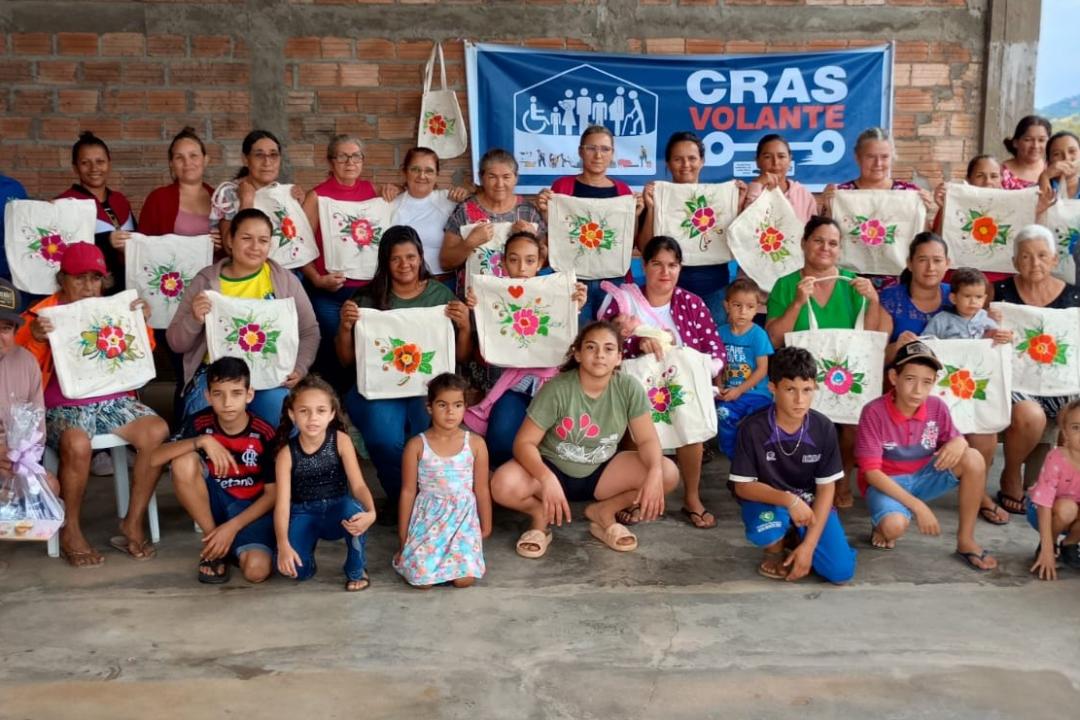 Assistência Social leva ações integradas ao campo e aproxima serviços de famílias rurais de Nova Monte Verde