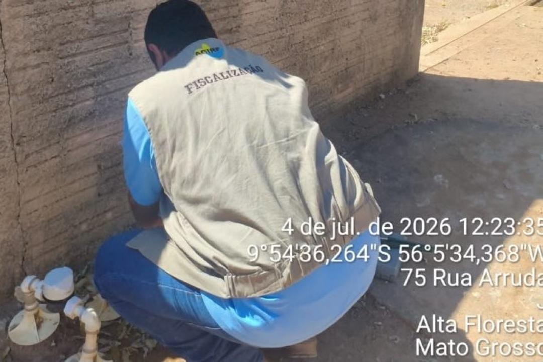 AGIRF aplica multa superior a R$ 526 mil por desabastecimento de água em bairros de Alta Floresta