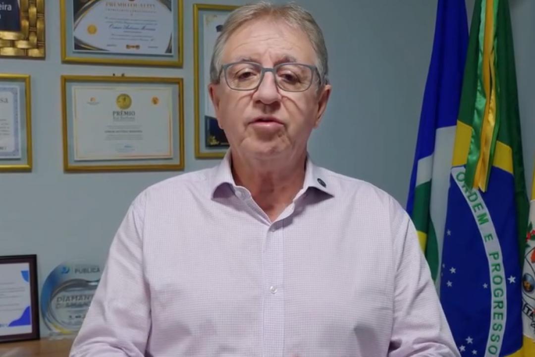 Agosto Lilás: Prefeito Osmar Moreira faz apelo à sociedade no combate à violência doméstica em Paranaíta