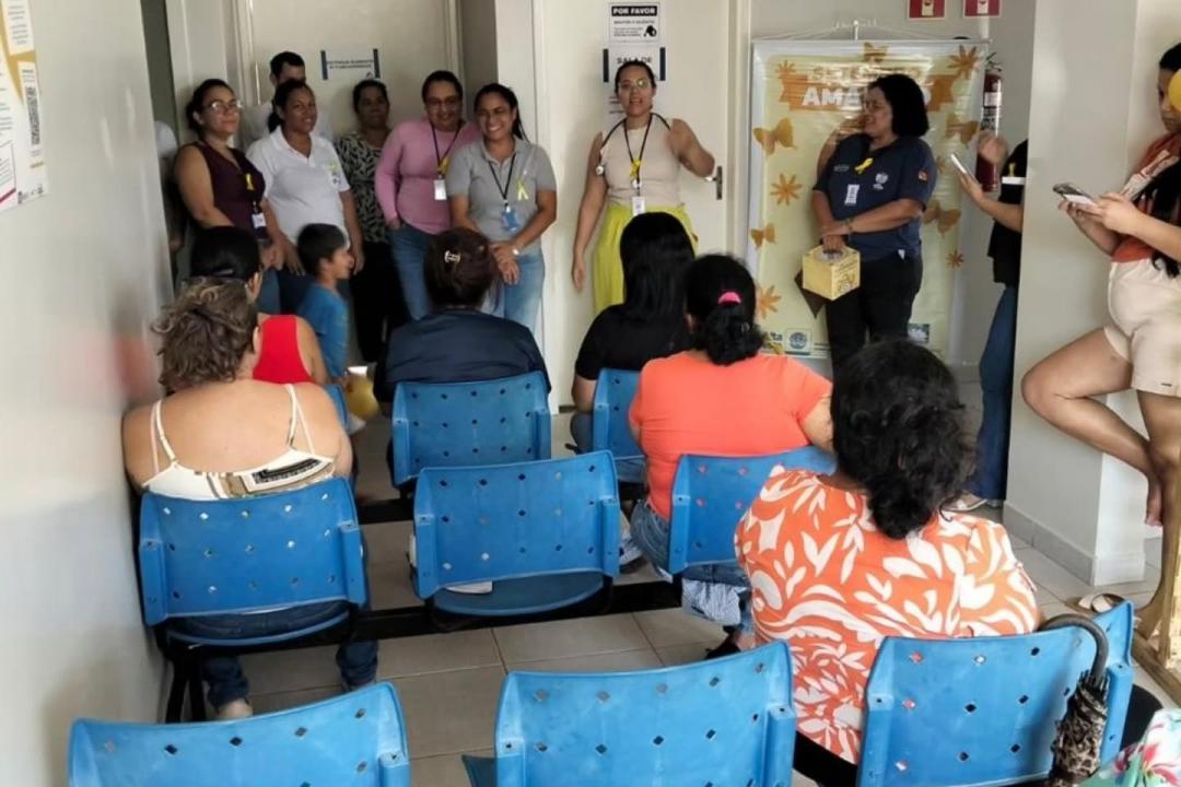 Unidade de Saúde de Alta Floresta promove ação de saúde mental em parceria com CAPS