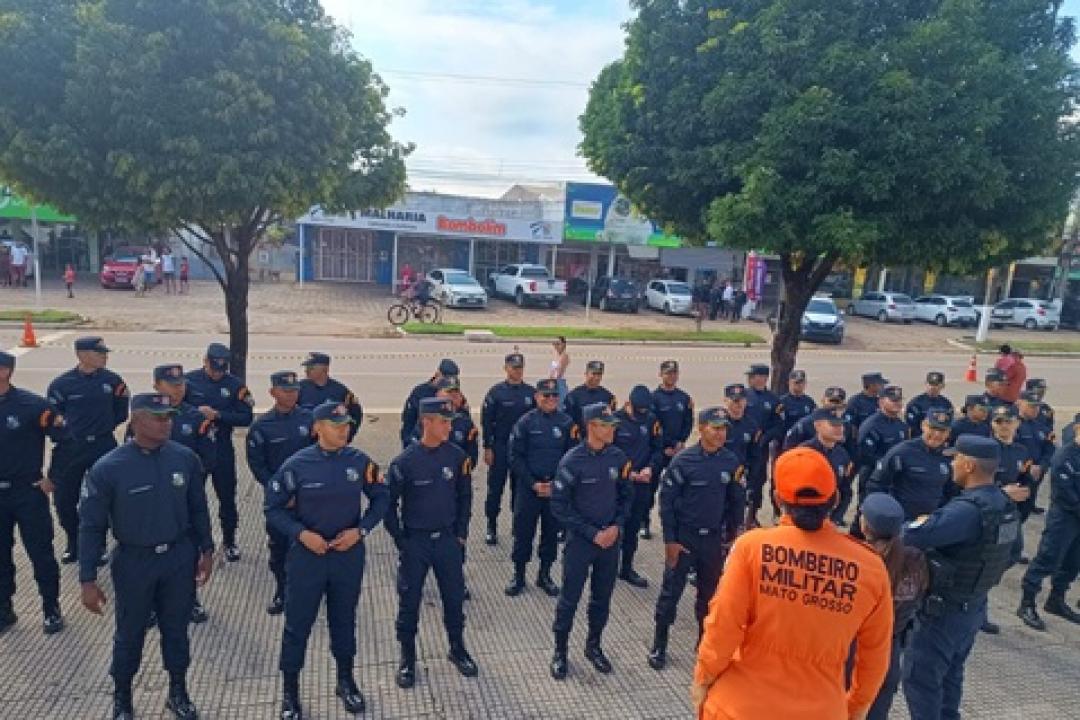 Alta Floresta celebra 204 anos da Independência com ato cívico-militar na Praça da Cultura