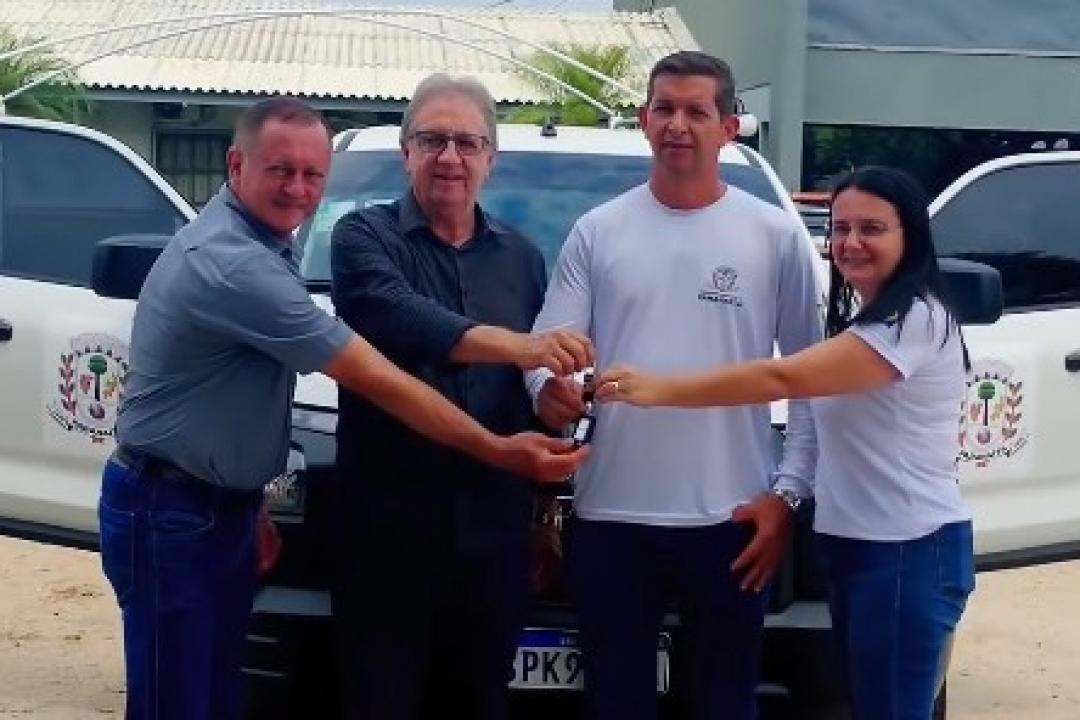 Paranaíta recebe duas caminhonetes para fortalecer assistência e vigilância em saúde