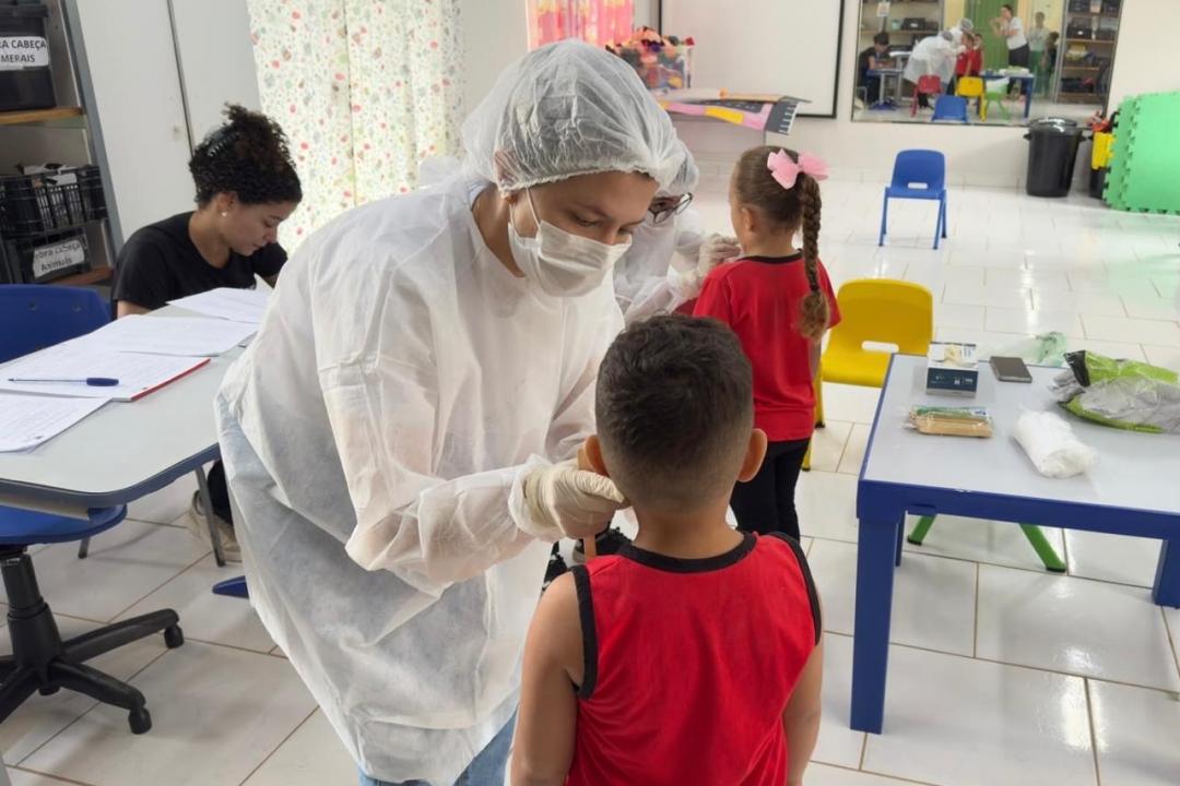Alta Floresta realiza levantamento sobre cárie dentária em crianças de 5 a 12 anos