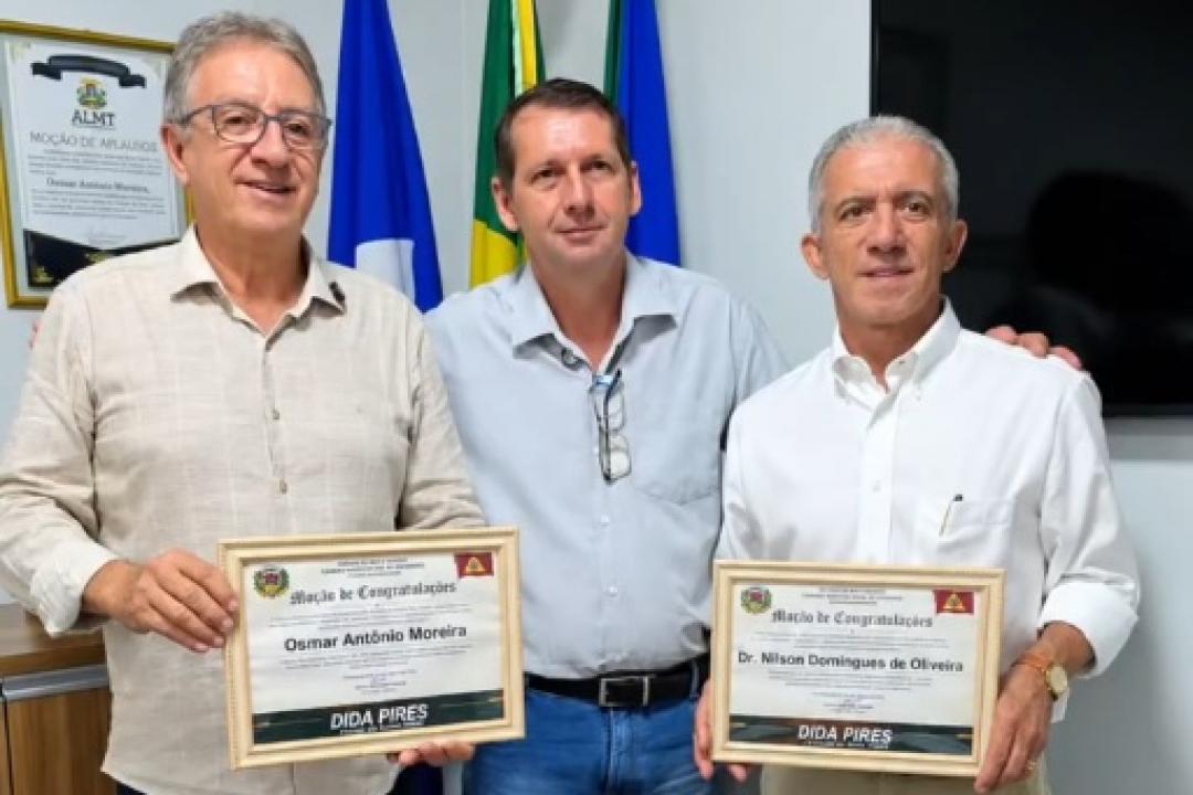 Paranaíta recebe Moção de Congratulações da Câmara Municipal de Alta Floresta por destaque na saúde regional