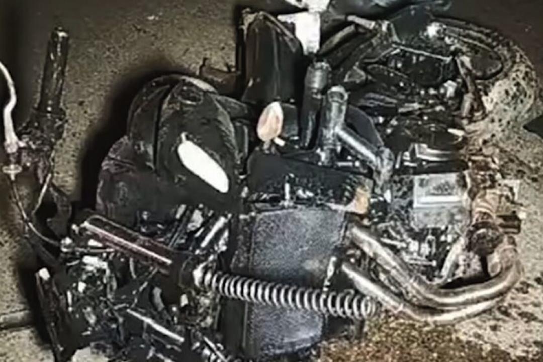 Motociclista atinge rotatória na BR-163 e é socorrido em estado grave em Sinop