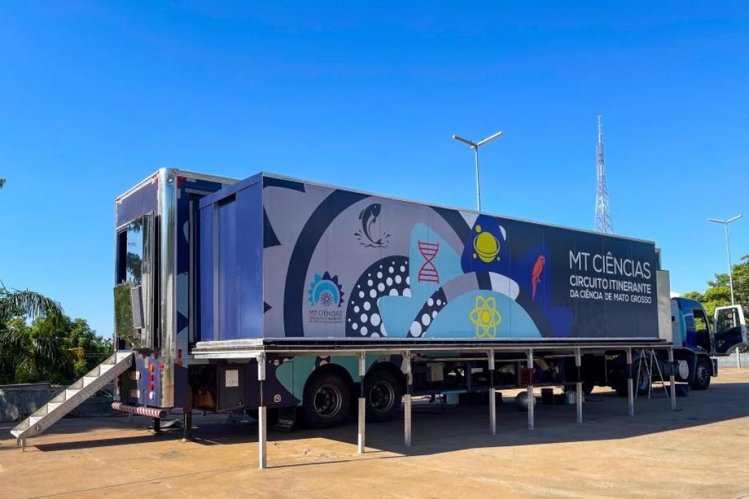 Instituições e prefeituras já podem solicitar circuito itinerante do MT Ciências nos municípios