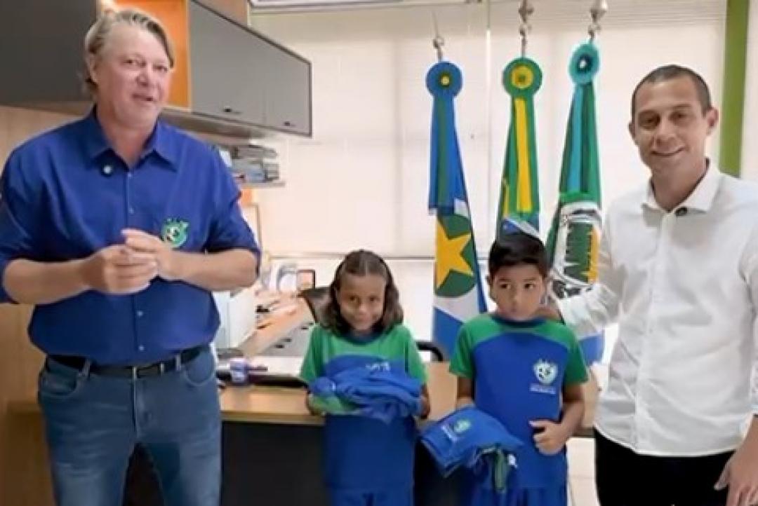 Lei que garante uniformes escolares gratuitos em Nova Monte Verde impulsiona equidade na educação