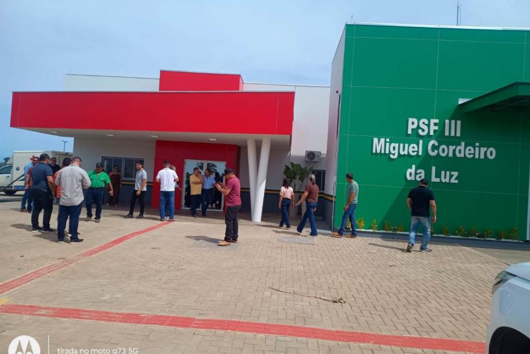 Paranaíta inaugura nova Unidade de Saúde no Assentamento São Pedro após incêndio em 2022
