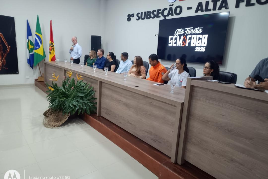Alta Floresta lança campanha contra queimadas com foco em prevenção e responsabilidade