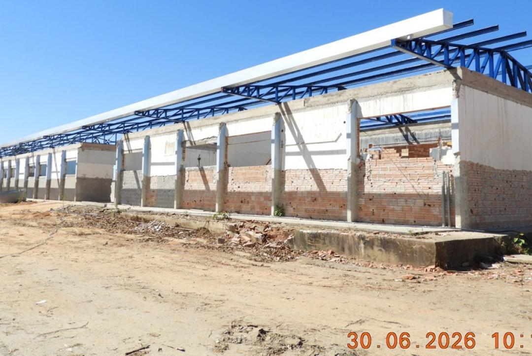Obras de reforma e ampliação da EMEIF Monte Verde seguem dentro do cronograma em Nova Monte Verde