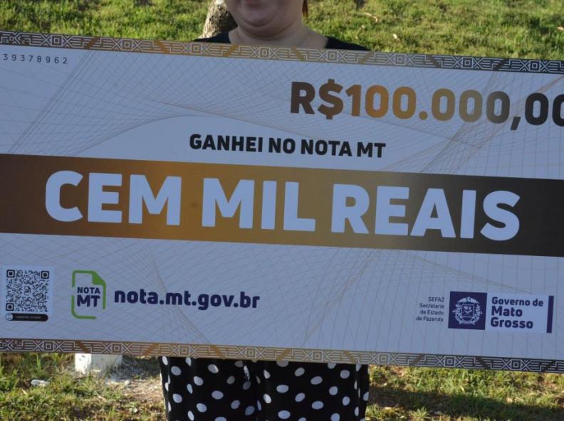 Sorteio do Nota MT será realizado em Rondonópolis nesta quinta-feira (13)