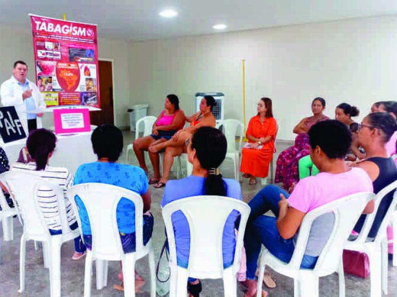 Secretarias de Saúde e Assistência Social e Cidadania desenvolvem ação conjunta no enfrentamento ao tabagismo