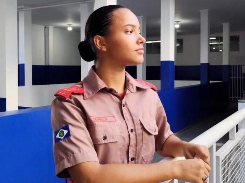 “É um sonho inimaginável”, afirma estudante da escola militar de Alta Floresta classificada para programa de intercâmbio
