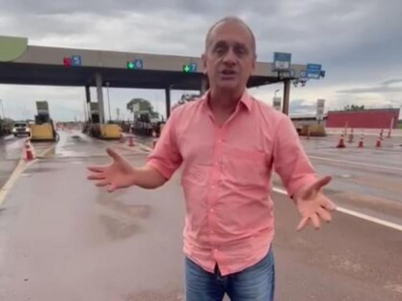 Deputado reclama de pedágios da BR 163/364 por não aceitarem pix e crédito