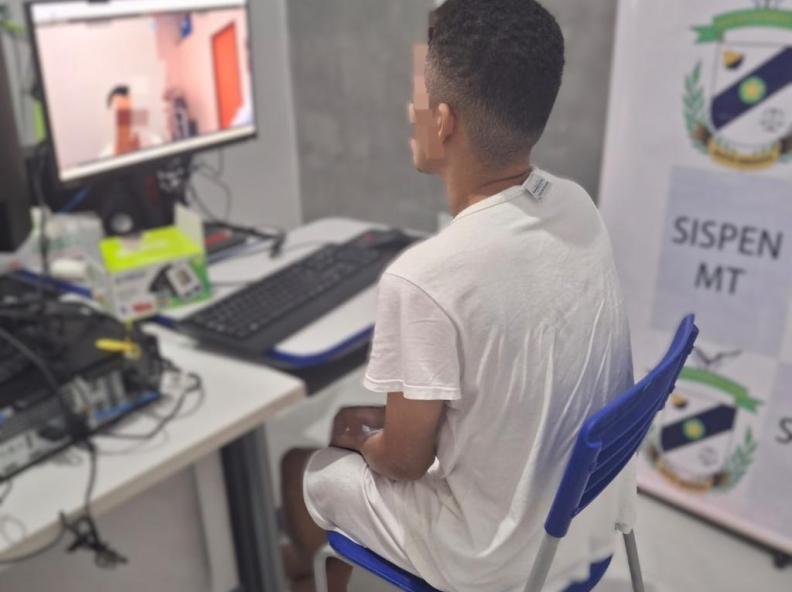 Serviço de telemedicina amplia atendimento médico a reeducandos no sistema penitenciário de MT