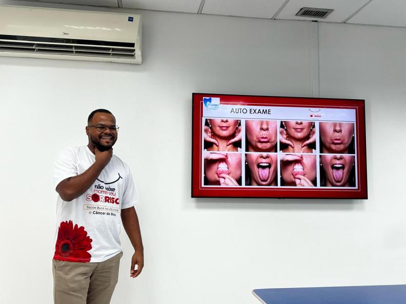 Secretaria de Saúde leva informações aos colaboradores da UHE Teles Pires