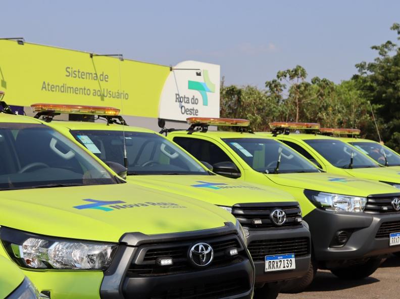 BR-163: acidente envolve dois veículos de carga e duas utilitárias na BR-163; 2 socorridos