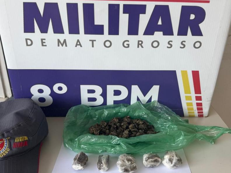 Operação policial resulta na apreensão de drogas e balança de precisão em Alta Floresta