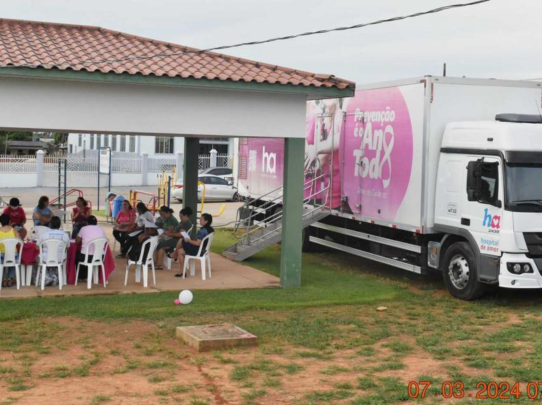 Prefeitura de Nova Monte Verde realiza triagem para atendimento na Carreta do Hospital de Amor