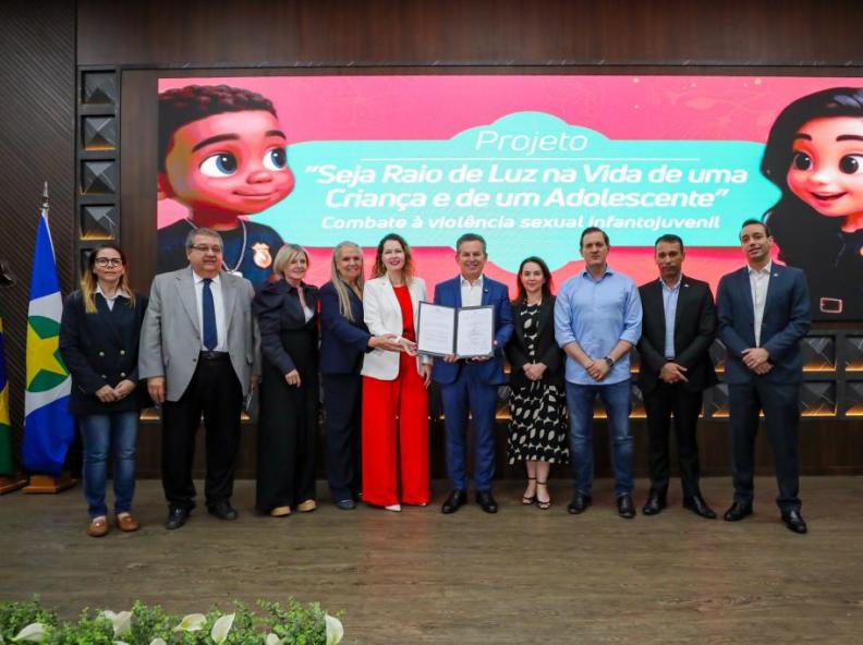 Setasc e Polícia Civil lançam projeto de combate à violência sexual infantil com apoio da primeira-dama de MT