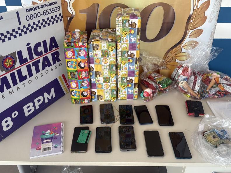 Facção é flagrada promovendo evento do Dia das Crianças em Alta Floresta: 13 pessoas são detidas