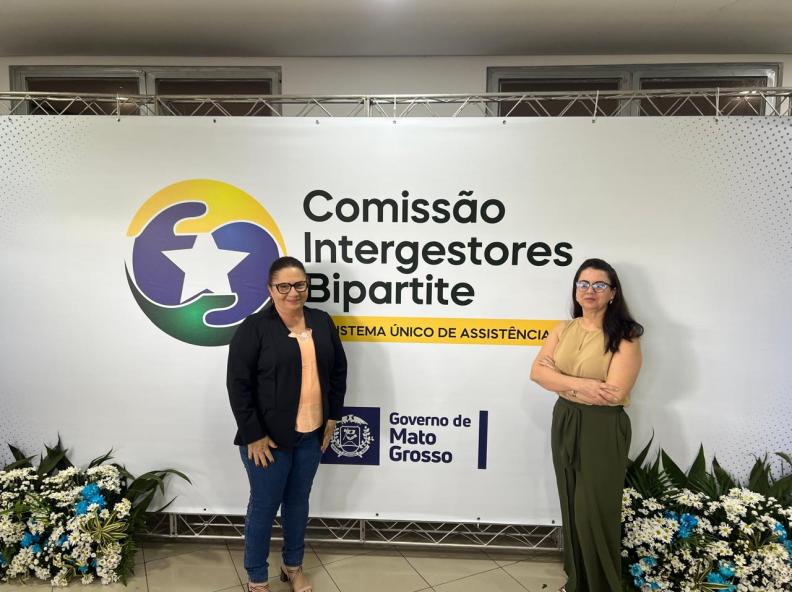 Primeira-dama Vilma Gamba participa, em Cuiabá, de reunião da Comissão Intergestores Bipartite do SUAS