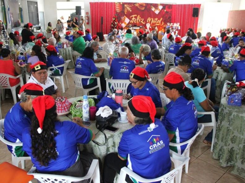 Almoço com idosos encerra com chave de ouro atividades do Grupo Bem Estar em 2025