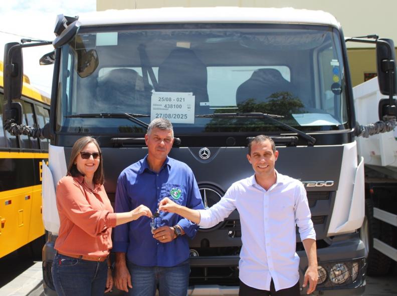 PROMAQ reforça frota municipal de Nova Monte Verde