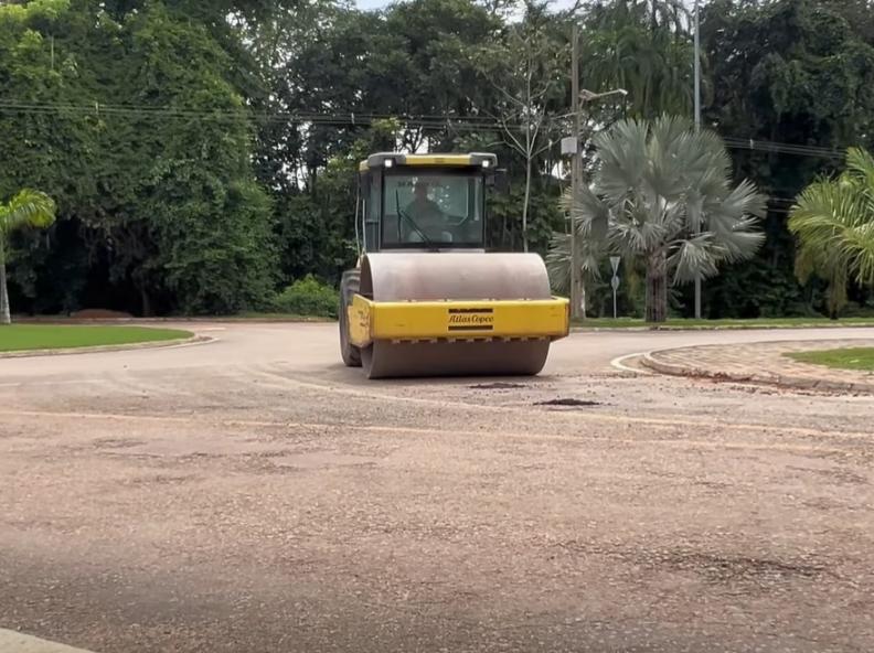 Prefeitura de Paranaíta inicia revitalização asfáltica com tapa-buracos nas vias urbanas